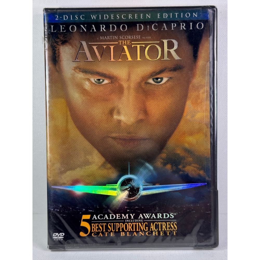 The Aviator Leonardo DiCaprio Cate Blanchett 2 Disc Widescreen DVD 2004